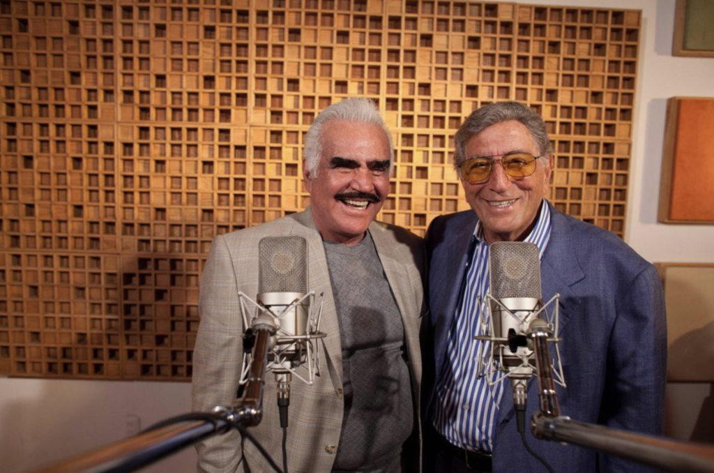 Tony Bennett y Vicente Fernández