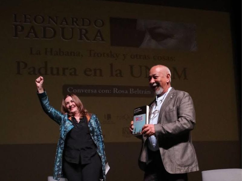 Padura en la UNAM