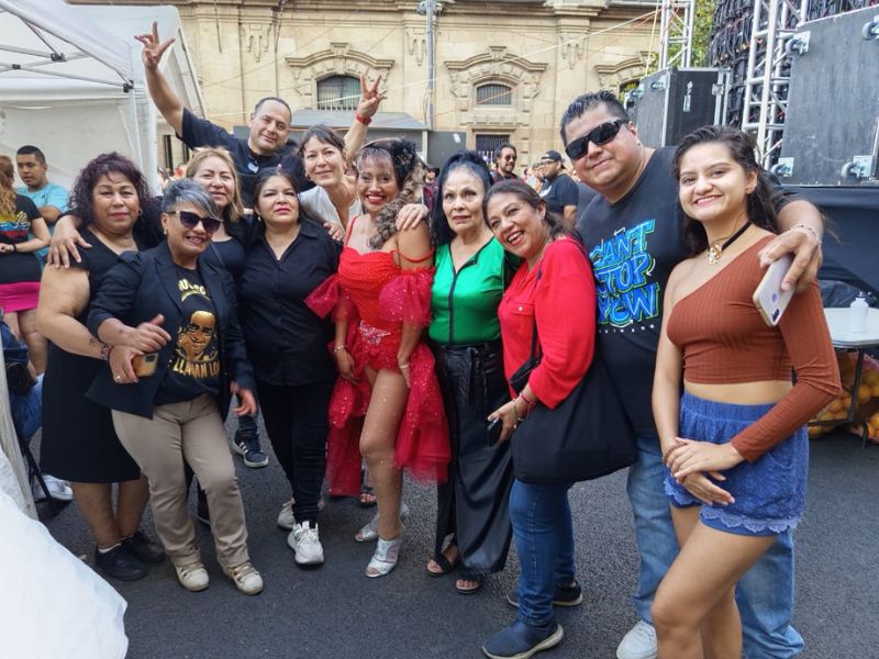 Sonideras en el día Internacional de la danza