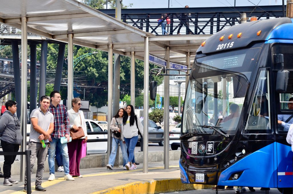 Trolebús nuevos trolebuses CDMX Coyoacán