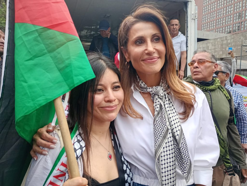 EMBAJADORA DE PALESTINA EN MX