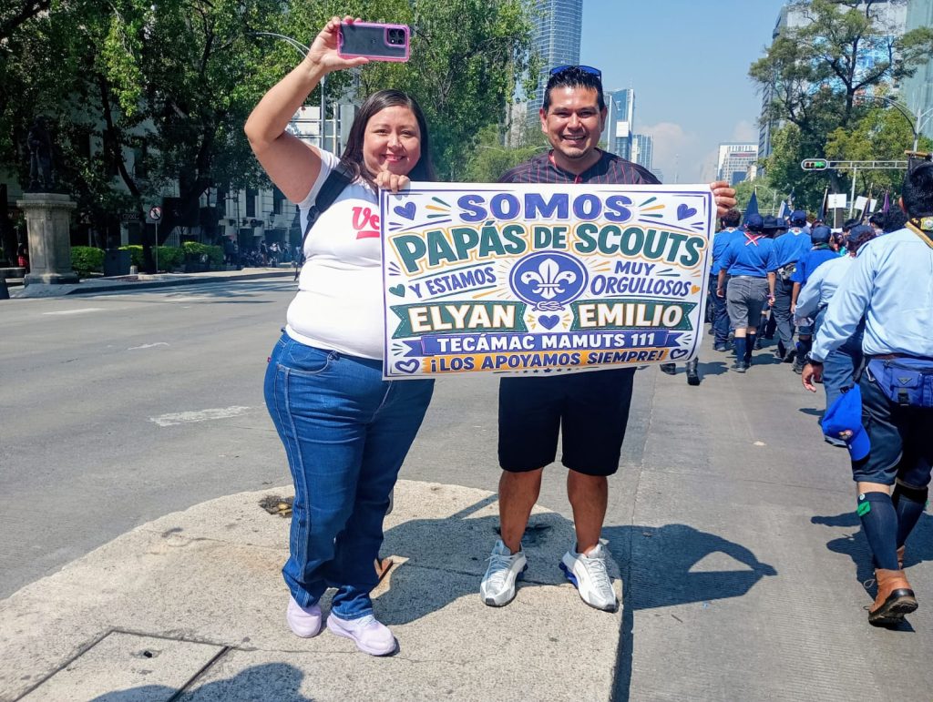 papás scout
