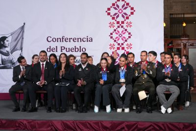 SHEINBAUM MEDALLISTAS