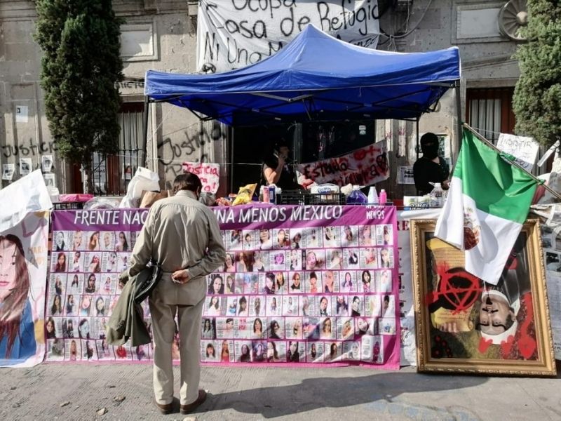 📷 #NiUnaMenos, el reclamo de justicia que ocupa la CNDH - IMER Noticias