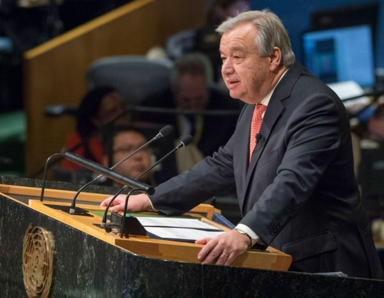 Antonio Guterres, secretario
