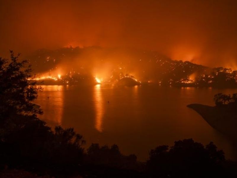 Incendios california