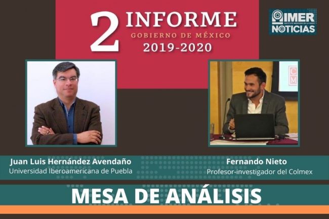 mesa de analisis de segundo informe de gobierno