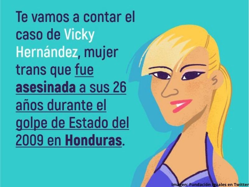 Vicky trans Honduras culpable