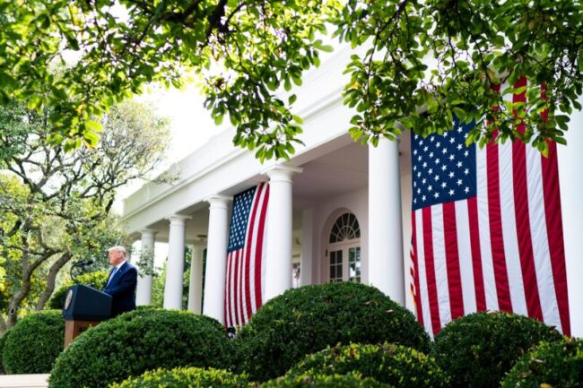 Donald Trump desconoció los resultados que le dan el triunfo a Joe Biden