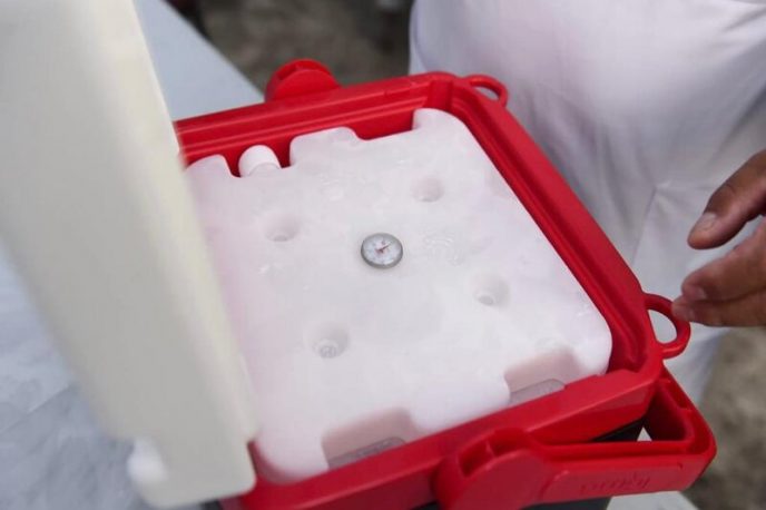 Cadena de ultracongelación