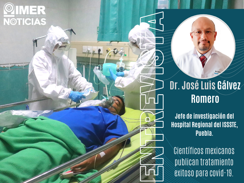 Entrevista con el doctor José Luis Gálvez Romero, jefe de investigación del hospital regional del ISSSTE en Puebla