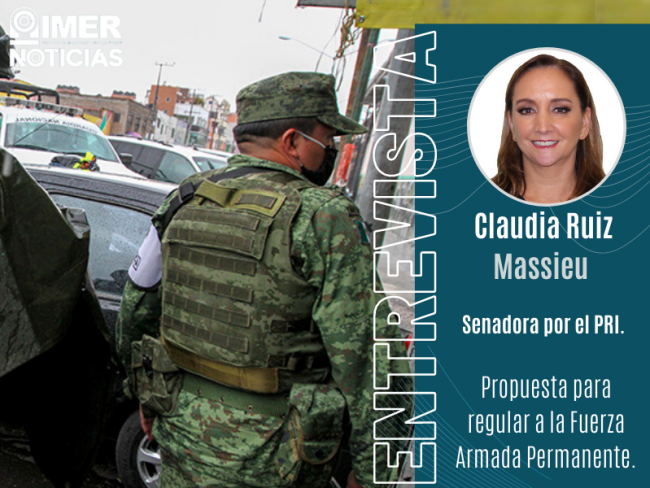 Entrevista con la senadora del PRI, Claudia Ruiz Massieu
