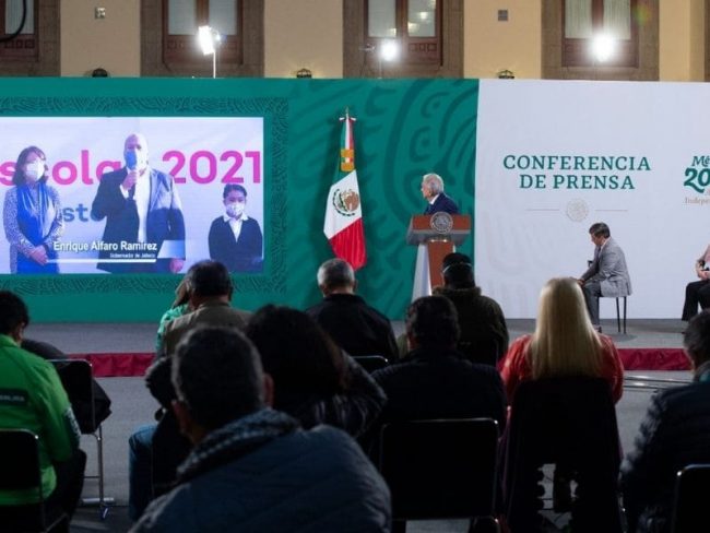 Amlo regreso a clases presenciales