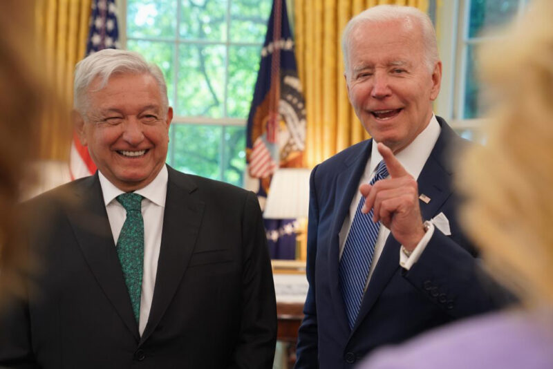 AMLO y Joe Biden
