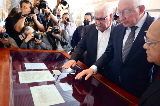 Carta de azúcar Hernán Cortés