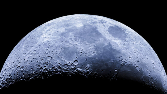 Luna vieja rocas Apolo