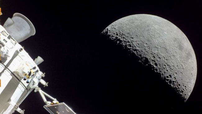 Moon James Webb