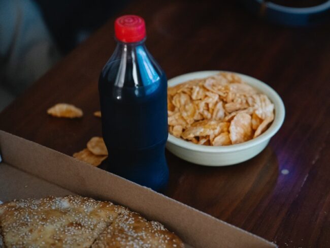 Comida grasas trans