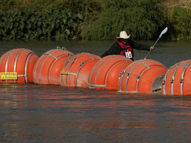 Ordenan a Texas retirar boyas en río Bravo - IMER Noticias