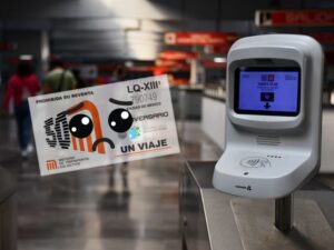 Tarjeta MI Metro Boleto magnético