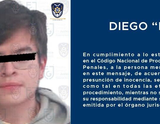 Diego N Fiscalía CDMX fotografías IPN
