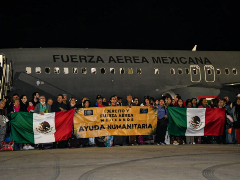 Aviones mexicanos Israel