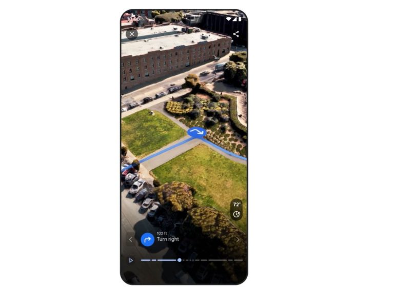 Inmersive View Google Maps