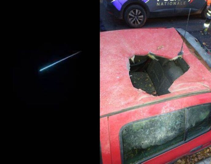 Meteorito bólido México Francia