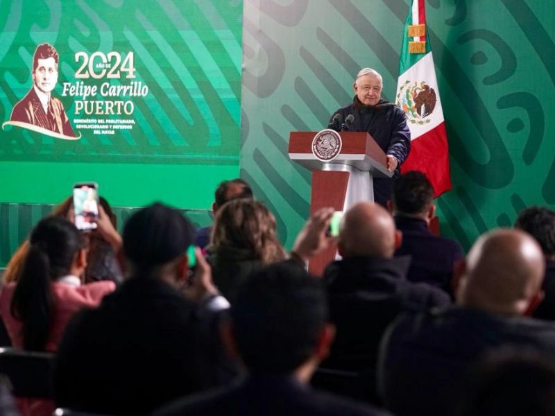 AMLO mananera 22 de enero 2024