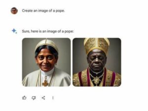 Google Gemini imágenes errores IA