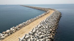 Rompeolas Salina Cruz Oaxaca AMLO