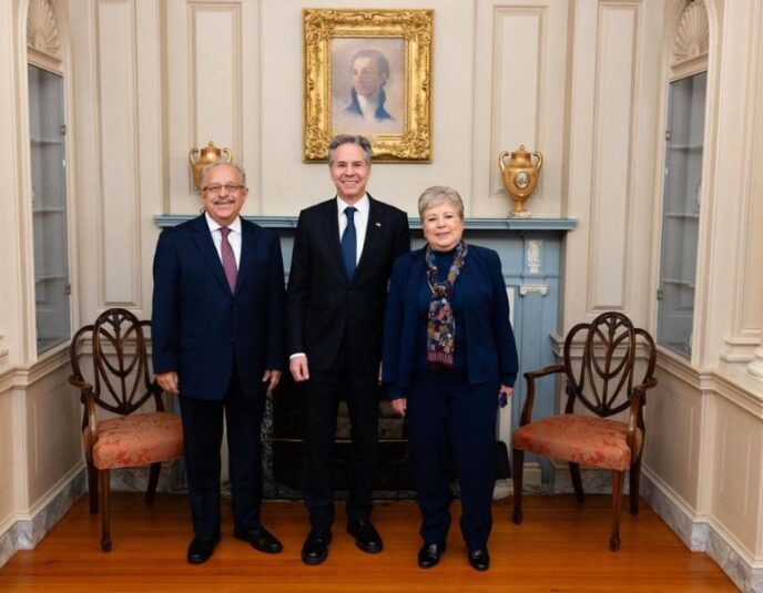 México Guatemala y EU Reunión Trilateral Migración