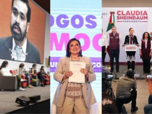 Claudia Sheinbaum Jorge Álvarez Maynez Xochitl Gálvez