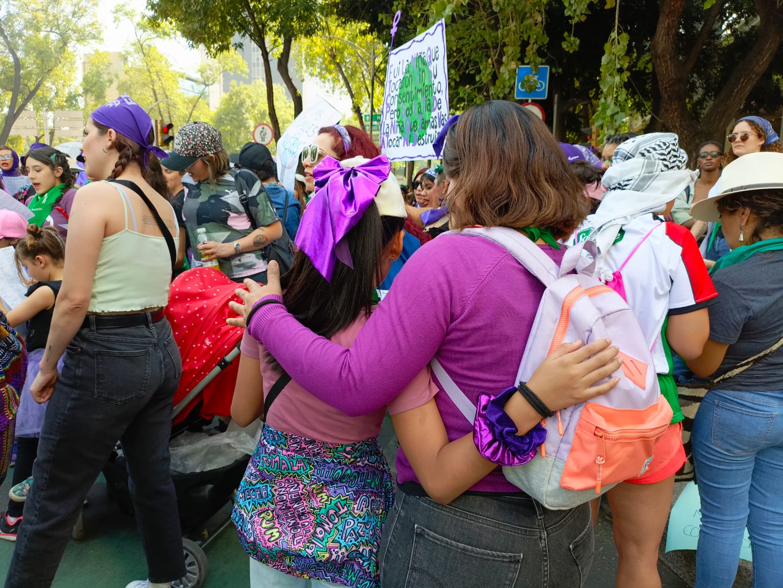 Mujeres 8M CDMX Marcha Día Internacional de la Mujer