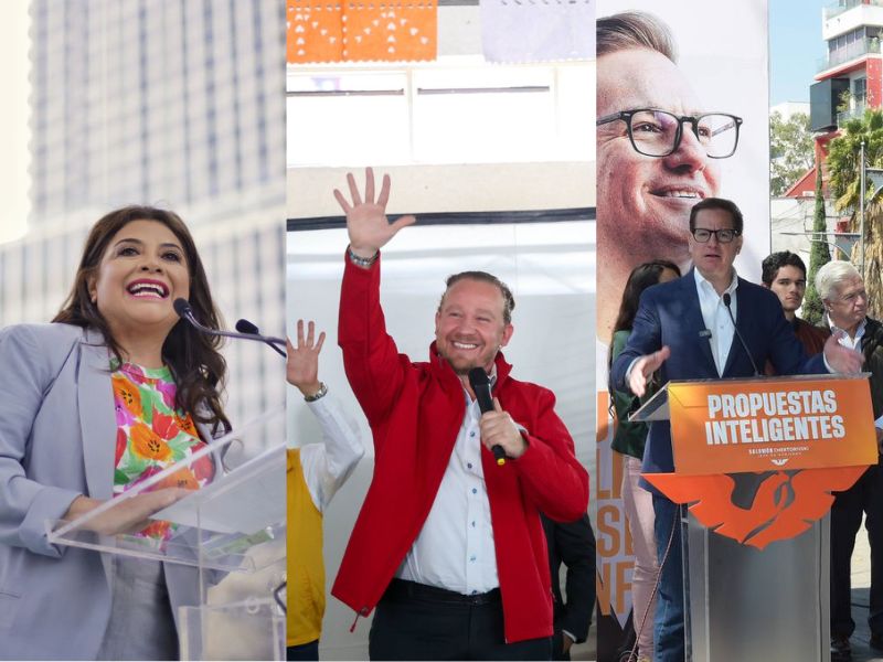 candidatos a la Jefatura de Gobierno de la CDMX