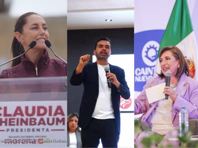 Sheinbaum Gálvez Máynez