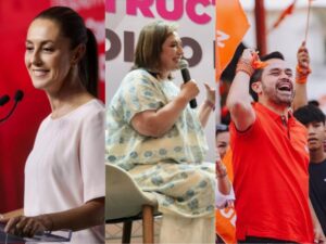 Sheinbaum Gálvez Máynez campaña