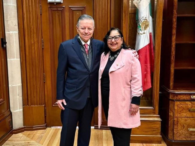 Norma Piña y Arturo Zaldivar