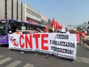 CNTE rechaza aumento de 10% al salario