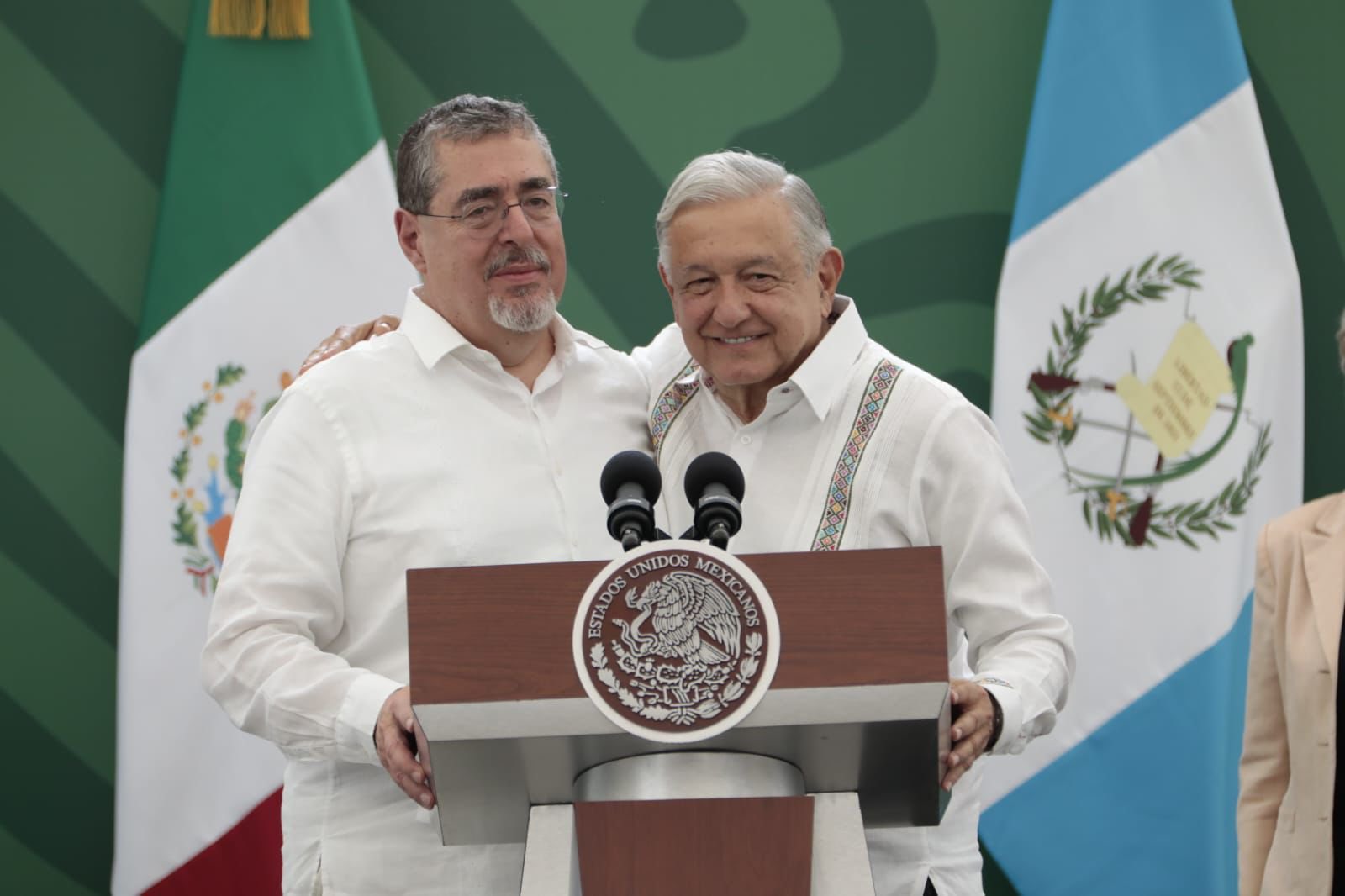 México reunión Guatemala Arévalo Tren Maya Tren Interoceánico
