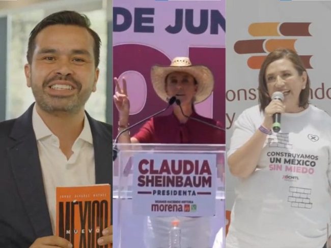 Máynez Sheinbaum Gálvez