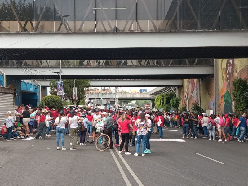 CNTE bloqueos CDMX