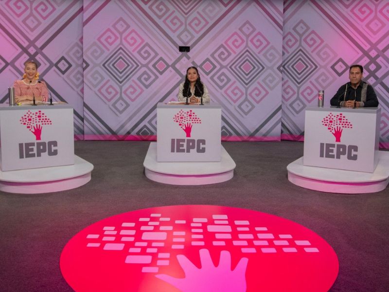 debate, gubernatura de Chgiapas,