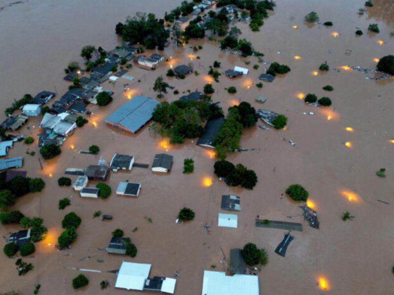 Inundaciones en brasil