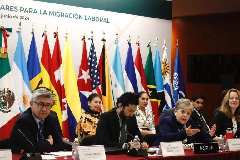 México migración estrategia migratoria movilidad humana SRE Alicia Bárcena Claudia Sheinbaum