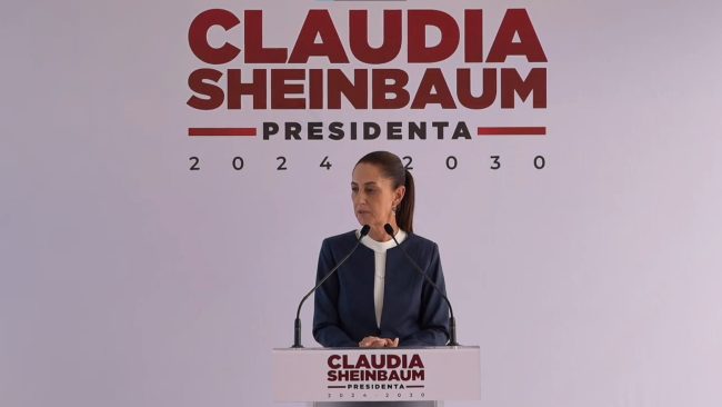 Sheinbaum trenes de pasajeros secretarias secretarios de gobierno