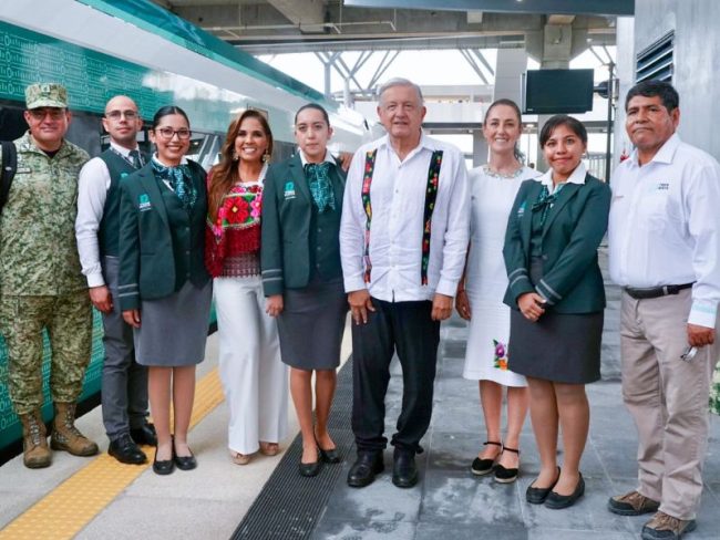 Sheinbaum en Tren Maya