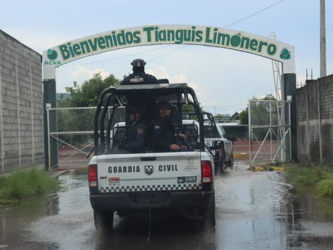 Michoacán Tianguis Limonero extorsiones
