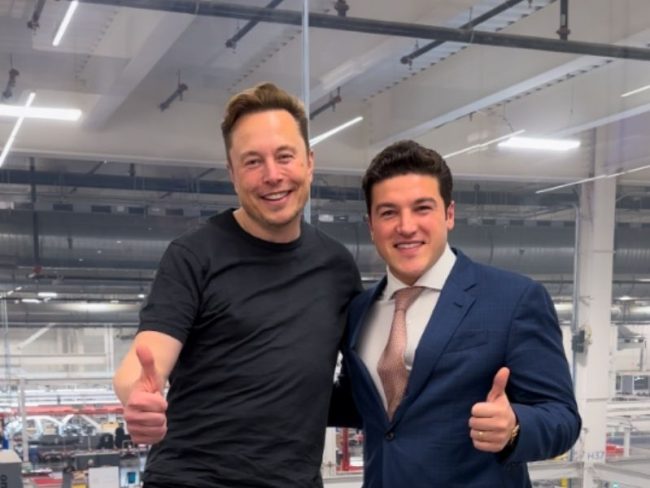 Samuel García Tesla Elon Musk Nuevo León