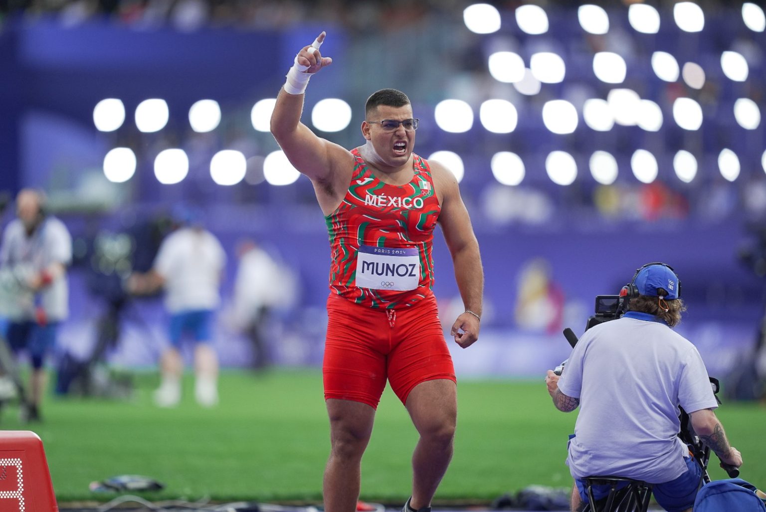 Uziel Muñoz hace historia y va a la final de Impulso de Bala en París 2024